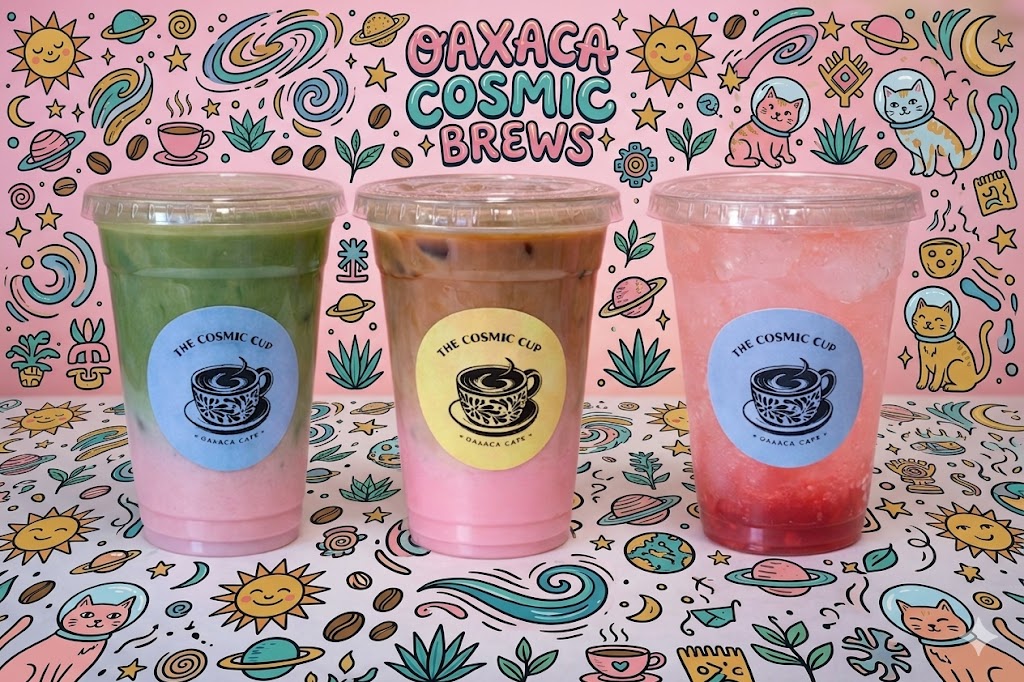 Oaxaca Cosmic Brews at The Cosmic Cup